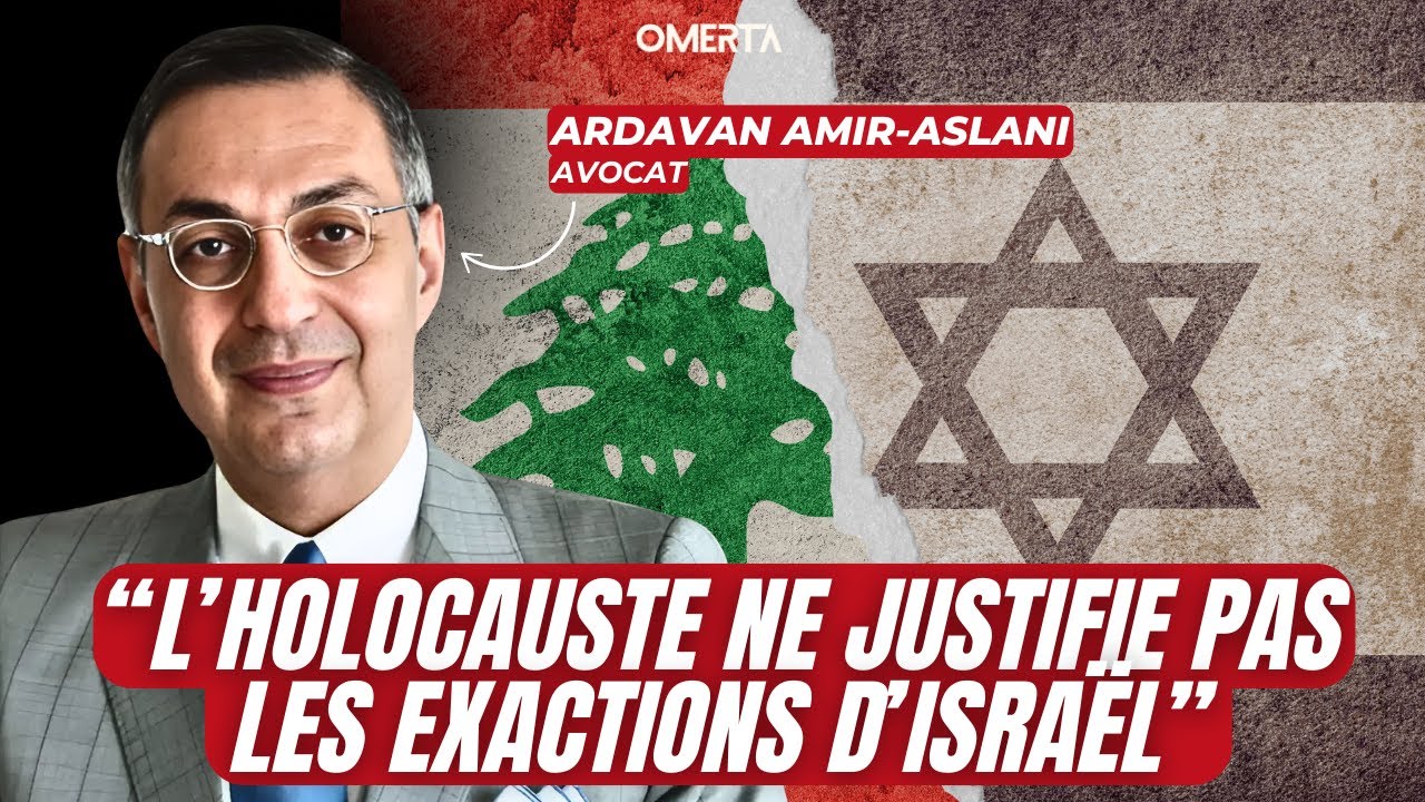 ARDAVAN AMIR-ASLANI : "L'HOLOCAUSTE NE JUSTIFIE PAS LES EXACTIONS D'ISRAËL"