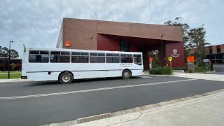 Cruising around in the Volvo B10M bus.