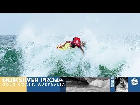 Wilkinson vs. Bourez vs. Rodrigues - Round One, Heat 2 - Quiksilver Pro Gold Coast 2018