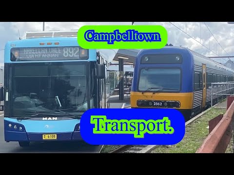 South West Sydney transport Vlogs No.22: Campbelltown transport.