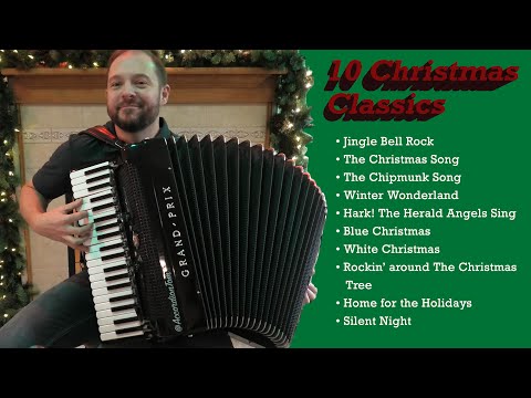 10 Classic Christmas Songs on Accordion