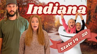 We Found the Coziest Cabin in Indiana (and the Strangest Slide Ever)