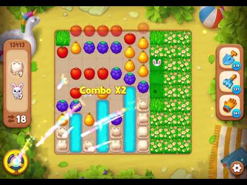 GardenScapes Level 13413 no boosters