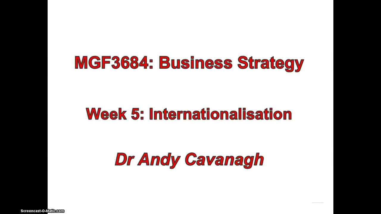 Internationalisation- Introduction