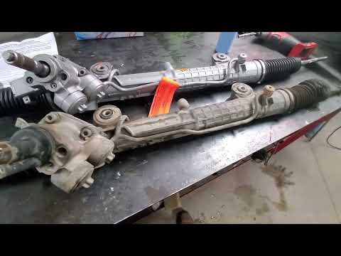 Mercedes W210 E430 Power Steering Rack and Pinion Replacement. Remanufactured part.
