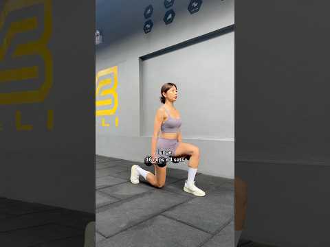 favorite lower body dumbbell workout for gym beginners!