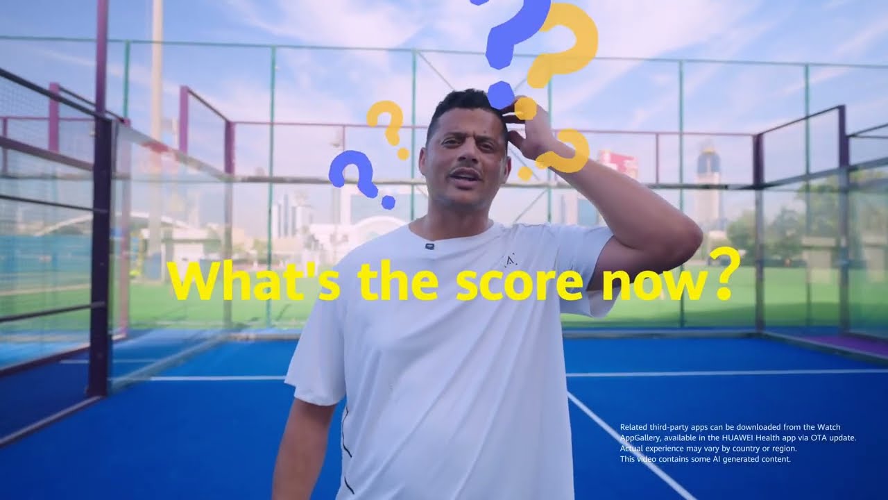 Huawei x Padel Point collaboration video thumbnail