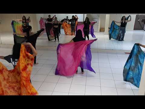 Ana Claudia Borges - Coreografia dança com véu