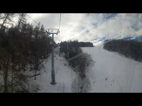 Risalita integrale cabinovia Poma "Sétaz" Valloire (Francia)