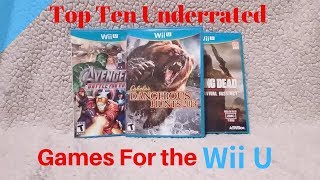 Top Ten Underrated Games for the Wii U by Second Opinion Games