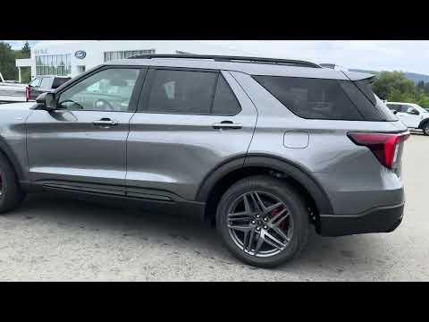 2026 Ford Explorer ST-Line 4WD in Gray for sale at Van Isle Ford Sales Ltd. in Port Alberni, BC