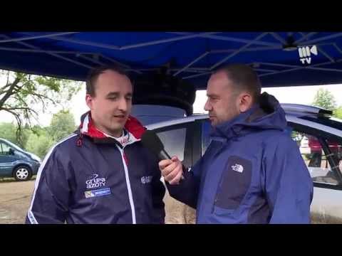 Robert Kubica - rozmowa przed Rajdem Polski 2014