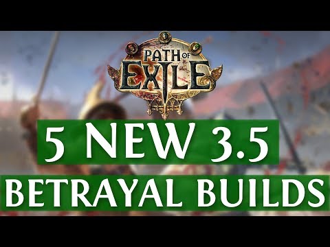 5 NEW Path Of Exile Synthesis Builds (PoE Builds 3.6 2019)