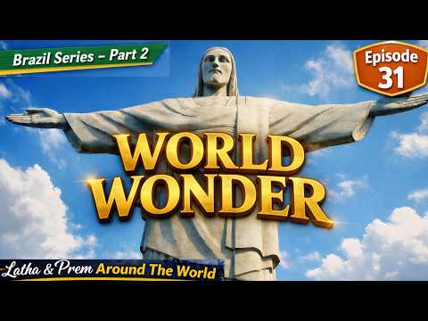 Struck by Lightning 6 Times a Year! ⚡ Christ the Redeemer Rio | Episode 31 #rio #christtheredeemer