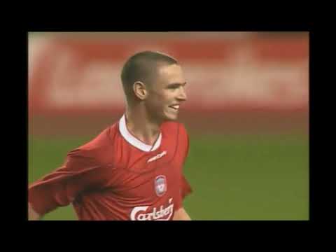 Anthony Le Tallec - One and only goal for Liverpool.