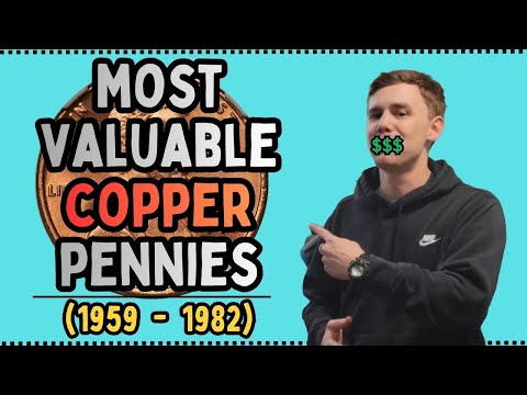 Most Valuable Pennies - 1959 to 1982 - ALL Modern Copper Cents