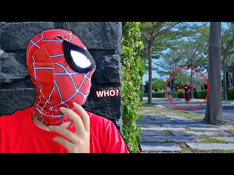 PRO 5 SPIDER-MAN Meet Mystery Serbian Dancing Lady ??? ( Scary Movie by FLife TV )