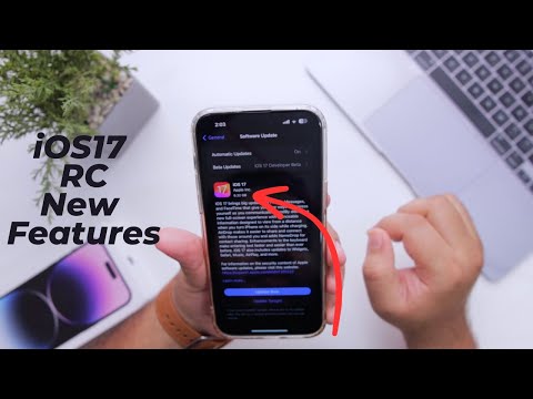 iOS 17 RC is out with New Features! iPhone 15 Wallpapers