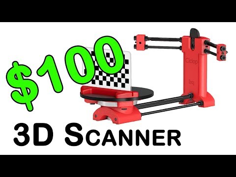 $100 DIY Ciclop 3D Scanner - LIVE laser scanner build and first test!