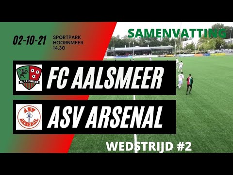 211002 FC AALSMEER  ASV ARSENAL