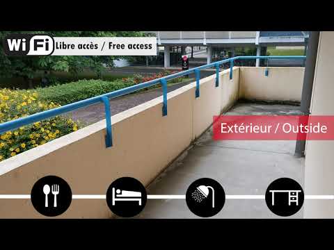 Logement T2 50m² Residence BRETON HEROUVILLE SAINT CLAIR Crous Normandie