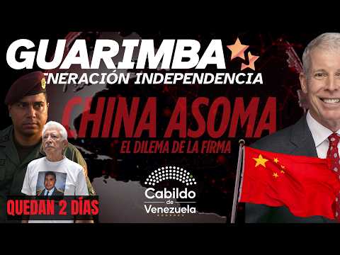🔴 CHINA SABE LO QUE HICIERON EN VENEZUELA Y APROVECHA - 2 DÍAS PARA EL VEREDICTO DE CAGUARIPANO