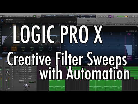 Logic Pro X - Filter Sweeps with Automation