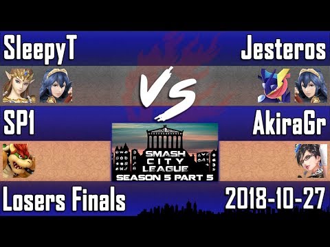 SCLS5P5 -LF- SleepyT & SP1 (Zelda,Lucina& Bowser) vs Jesteros & AkiraGr (Lucina,Gren& Bayo) Smash 4
