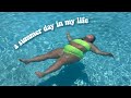 A SUMMER DAY IN MY LIFE Disney Swimming Lots Of Cleaning