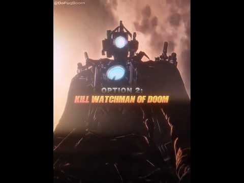 Only 2 options for Titan TV-Man | SKIBIDI TOILET | #shorts #skibiditoilet #edit