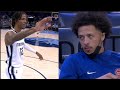 Cade Cunningham Forced To Watch The Ja Morant Show From The Bench Due To Right Ankle Injury FERRO