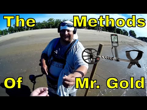 Beach Metal Detecting: The Methods Of Mr. Gold Robert Crespo