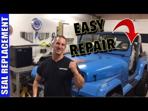 How To Replace 1987-1995 Jeep Wrangler A Pillar Seals