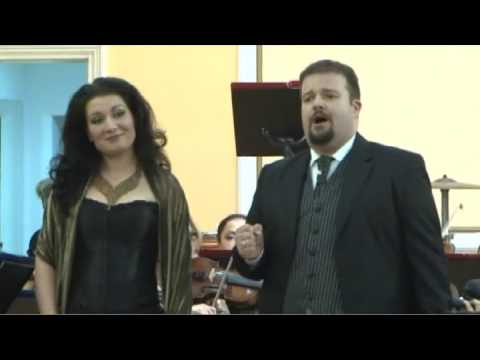 Katarina Simonović-Ivanković i Saša Arsenkov, NSO / F. Lehar - Duet Hane i Danila, Vesela udovica