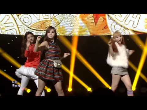 130120 인기가요 헬로비너스   오늘뭐해 SBS Inkigayo