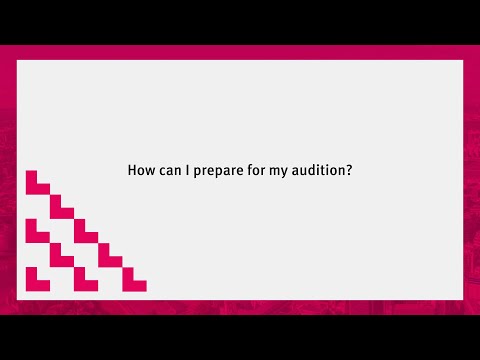 Urdang, City, University of London: How can I prepare for my audition at Urdang?