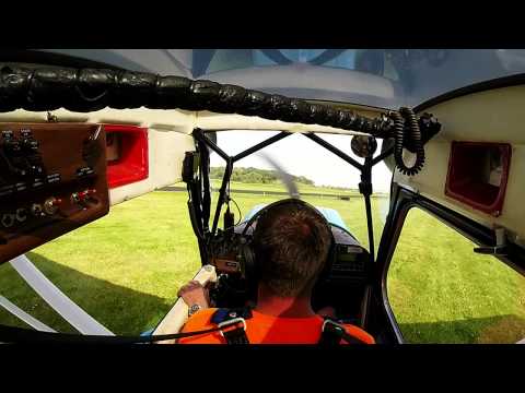 FIRST TAILWHEEL LESSON IN A CITABRIA