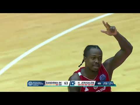 BCL 1. Hafta Karşılaşması TEKSÜT Bandırma BK-Hapoel Jerusalem