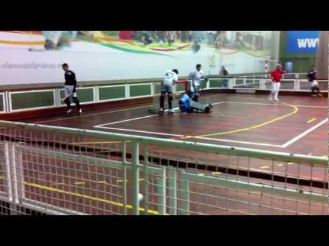 Golo de Tiago Ferraz no jogo Famalicense X ADS