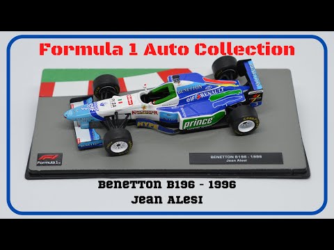 Benetton B196 - 1996 Jean Alesi Centauria Formula 1 Auto Collection