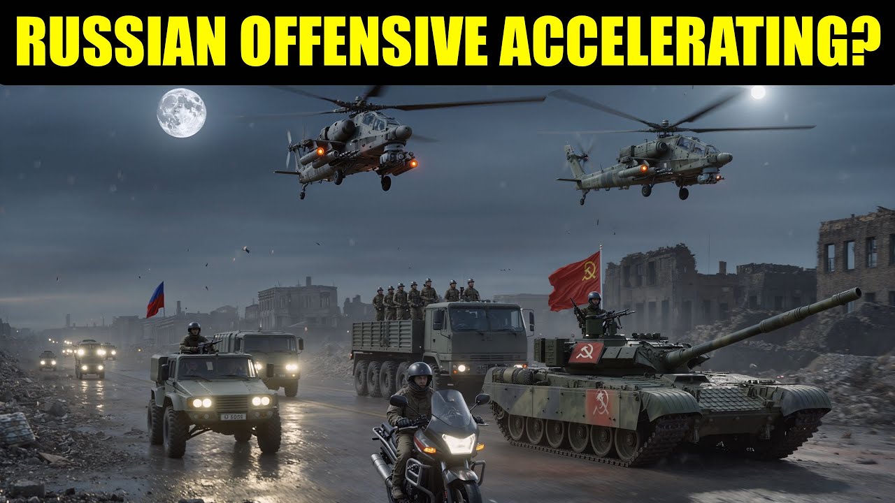 Russian Advances Accelerate: Can Kyiv Hold On?