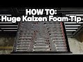 Watch This When Doing Kaizen Foam! HUGE Tip That Makes Cutting Tools In Foam Quick, Easy And Neat!