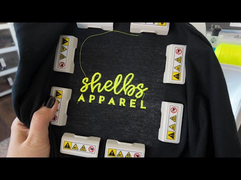 SEWTECH Magnetic Hoop 4x4inch (100x100mm) SA432MK Review + Hoodie Stitch Test on Brother SE2000