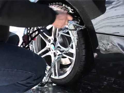 POLAIRE Trak Auto : passanger car snow Chain fiting - Chaine à neige tourisme montage