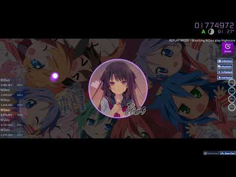 osu!: Nightcore - Lucky Star II [Insane] DT 455/555x 90.11%