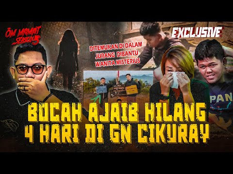 VIRAL & HOROR! BERTEMU WANITA MISTERIUS? ELANG BERTAHAN HIDUP 4 HARI DI GUNUNG CIKURAY #OMMAMAT