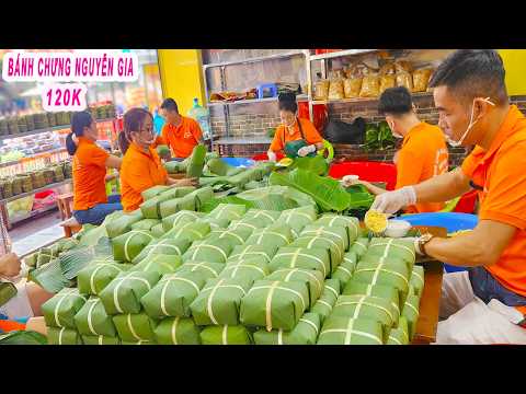 Traditional Banh Chung (Vietnamese rice cake) making workshop with over 40 years of experience | ...