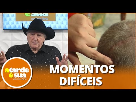 Sérgio Reis relembra susto ao ter um derrame cerebral: "Não enxergava nada"