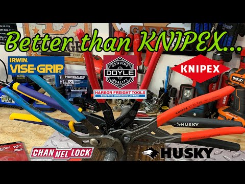 New Harbor Freight Doyle vs KNIPEX Channellock Irwin Adjust Pliers