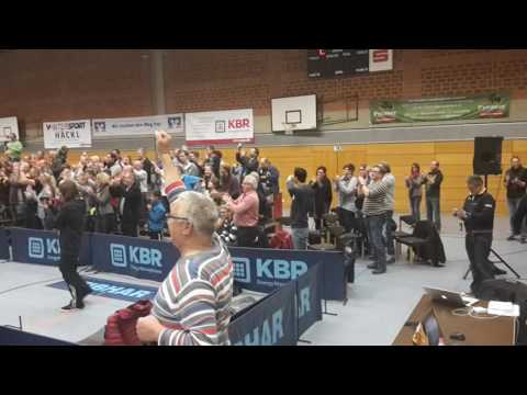 Der TV Hilpoltstein bezwingt im DTTB-Pokal Werder Bremen 3:1